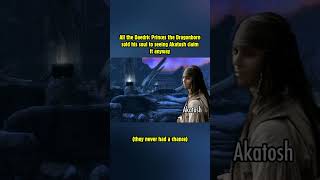 All the Daedric Princes the Dragonborn sold his soul to seeing Akatosh claim it anyway! #skyrim