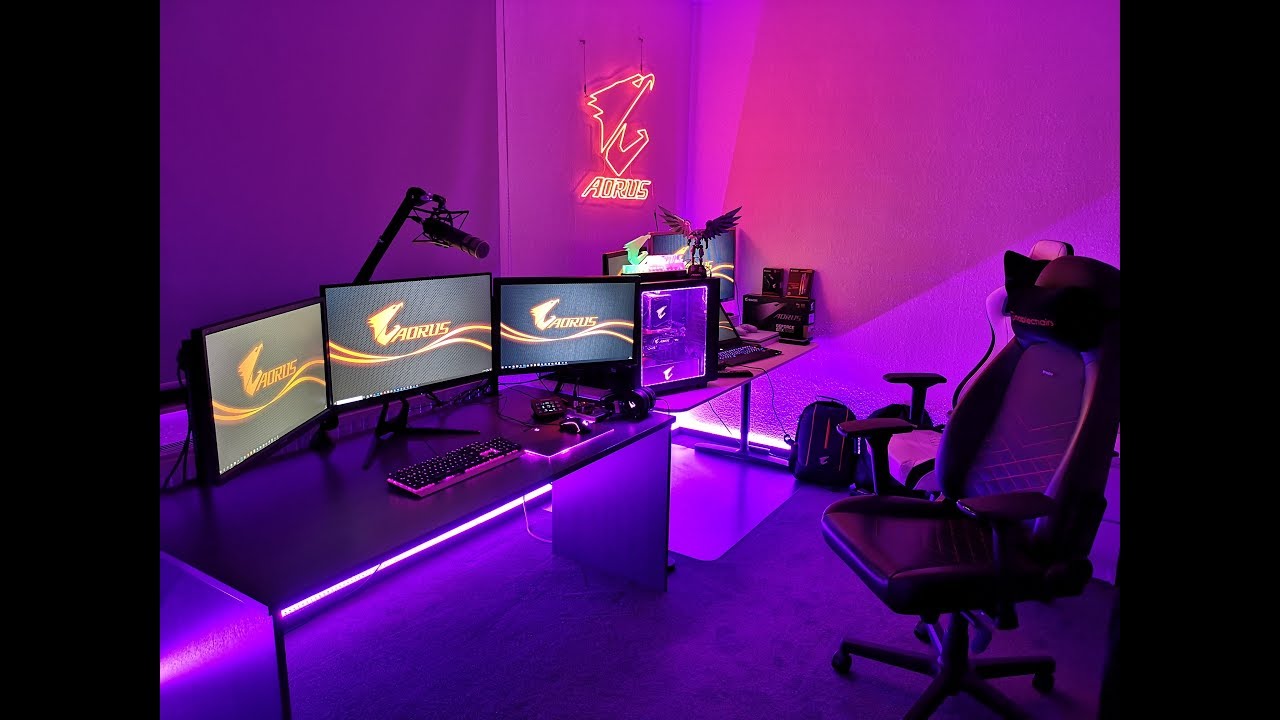 Mein 25 000 Euro High End Gaming Room Mein Neuer Aorus Gaming