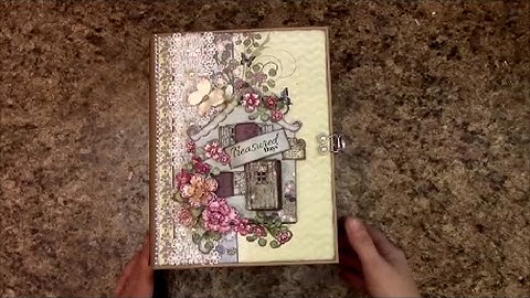 MINI ALBUM TUTORIAL PART 2 WILDWOOD COTTAGE - DESIGNS BY SHELLIE