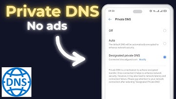Private DNS Settings Android No Ads