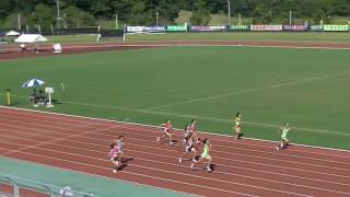20161010_宮崎市民体育大会_中学1年女子 100m _決勝2組