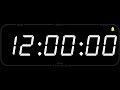 12 hour  timer  alarm  1080p  countdown