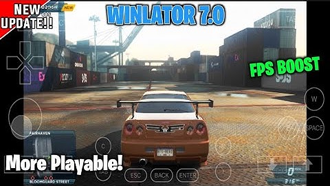 NFS Most Wanted 2012 Winlator 7.0 Android - Tested on Snapdragon 845 + Best Settings!