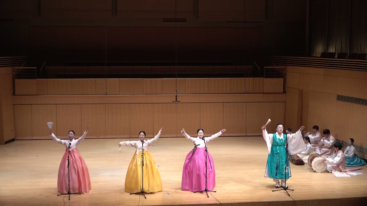 24.11.01 미국국제문화교류 UMBC linehan Concert Hall - 민요메들리