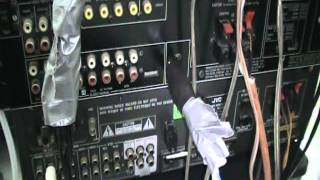 car subwoofer in house