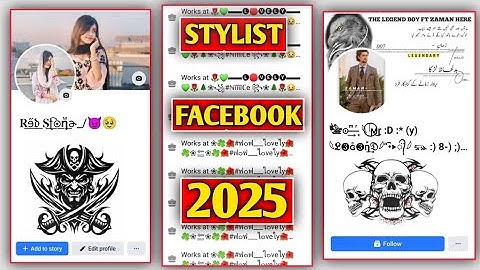 Create New Stylish Name Facebook Account 2025 | How to Create Stylish Name Facebook Account 2025