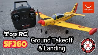 SF260 Stock Tx Ground Takeoff and Landing 🔥