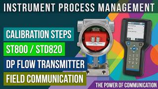 How To Calibrate Honeywell Foundation FiedlbusST800_STD820 DP Flow Transmitter Calibration Procedure