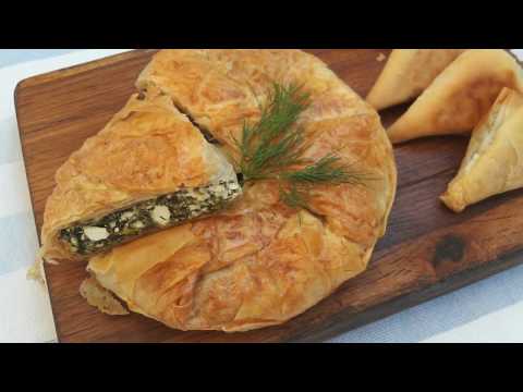 Video: Pastele Grecești Cu Brânză Feta și Spanac