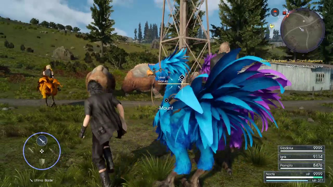 FINAL FANTASY XV: FREE ROAMING FUN