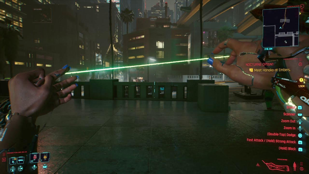 Using Mantis Blades and Monowire at the Same Time I Cyberpunk 2077 YouTube