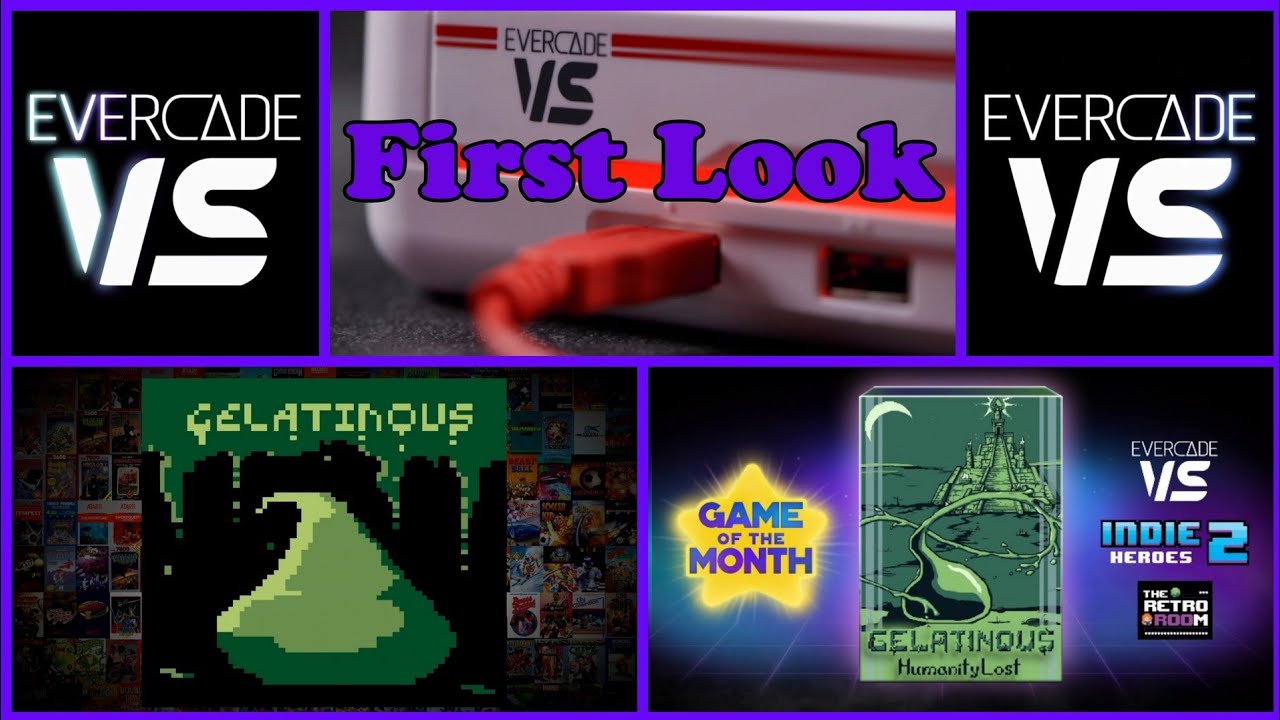 Gelatinous Humanity Lost First Look Evercade 9th Game of the