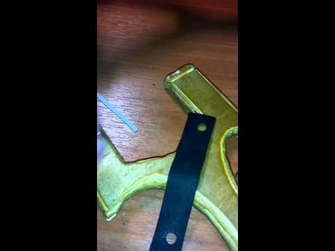 Как сделать рогатку с плоскими тягами из фитнесс ленты торнео