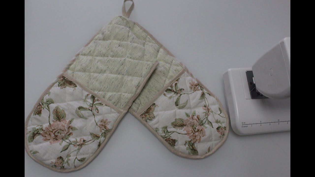 Как сшить двухстороннюю прихватку. Подарок своими руками