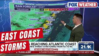 Flash Flood Threat Looms For Half A Dozen States In The East To End The Week