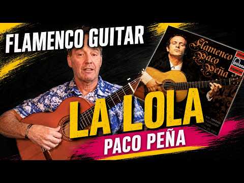 Paco Peña - La Lola | Flamenco Guitar Rumba | Part 1