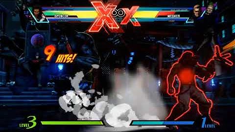 UMVC3: SPENCER 5 Bionic Arms | No assist