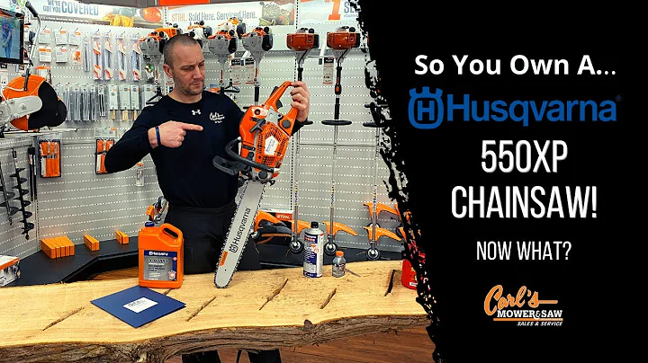 So You Own A... Husqvarna 550 XP Chainsaw