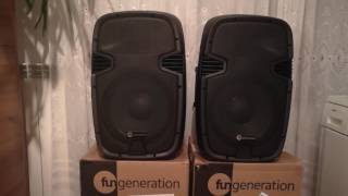 Fun Generation PL112P from Thomann speakers sound test