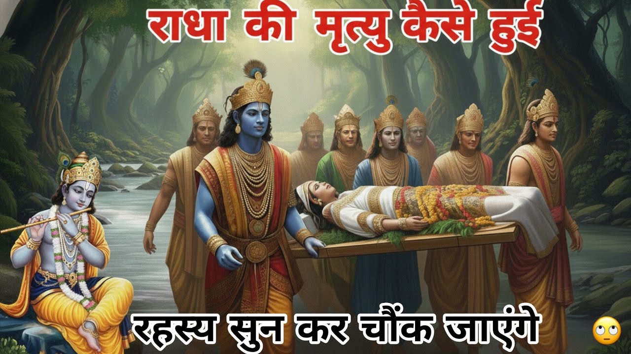 राधा रानी की मृत्यु कैसे हुई? | Radha Rani Death Mystery | पौराणिक रहस्य 