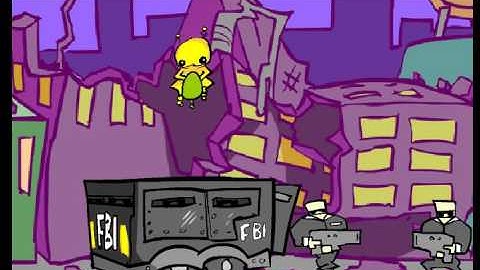Alien Hominid Flash Game