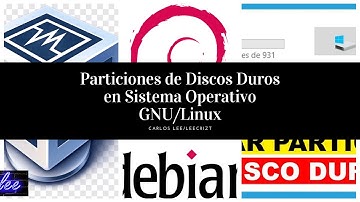 Particionado de Discos Duros en Sistema Operativo GNU/Linux Debian