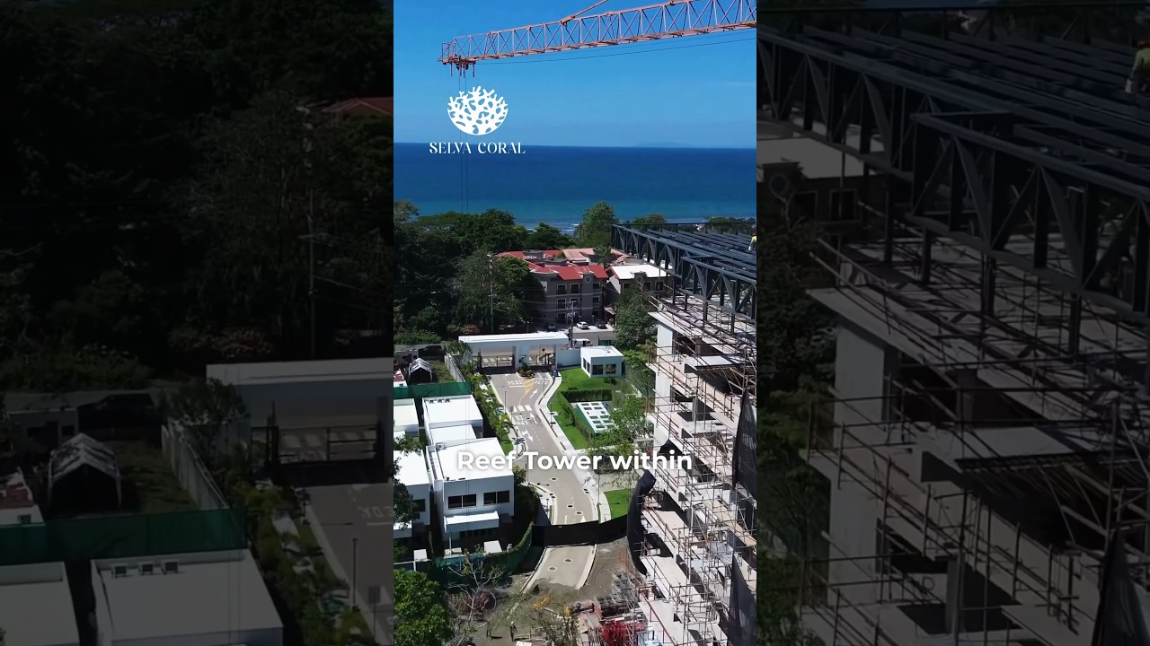 Reef Tower: Exciting Progress Update & Model Unit Completion at Selva Coral Condos in Jaco Beach.