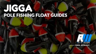 Pole Fishing Floats - Jigga / RW Floats - Handmade Pole Fishing