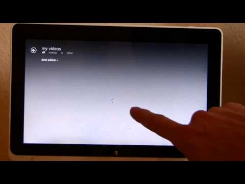 Windows 8 App Demo with CloverTrail Tablet by Chippy