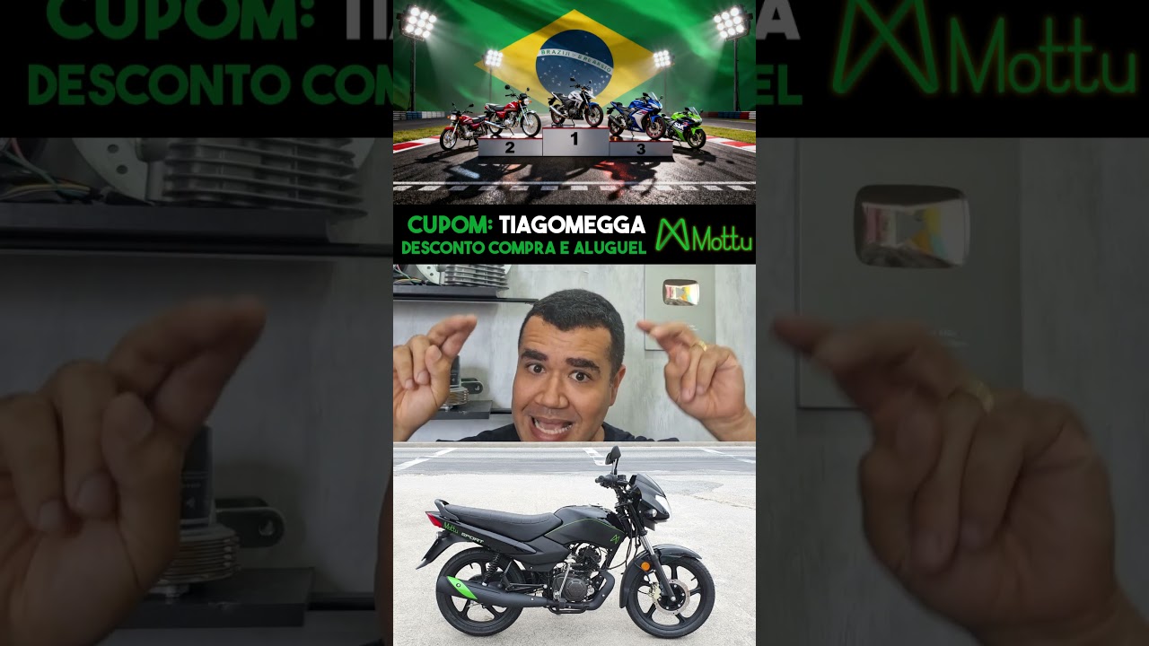 AS 10 MOTOS MAIS VENDIDAS EM 2025