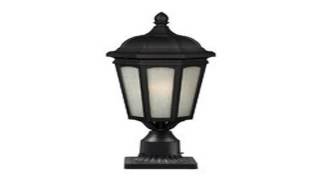 Arlington GPD19B 1 Gard N Post Outdoor Landscape Lighting Garden Post with