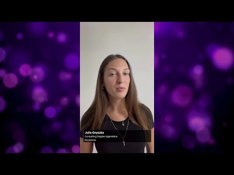 Entry Level Apprenticeship Accenture