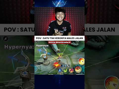 POV 1 TIM HERONYA MALES JALAN🗿 #MLBBCreator #MLBBNinja