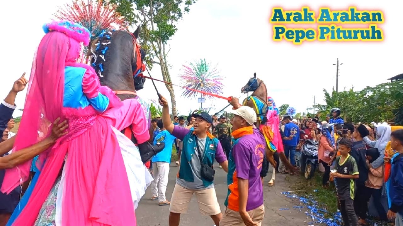 Arak arakan Khataman Desa Pepe Pituruh Purworejo 16 Oktober 2022, Karnaval kuda Pepe Pituruh Terbaru