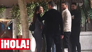 Los cariñosos gestos entre Miguel Ángel Silvestre y su novia, la empresaria Rebeca Toribio