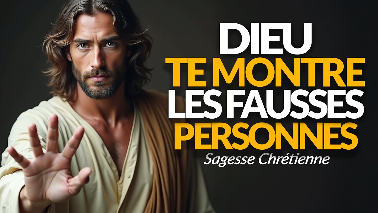DIEU TE MONTRE LES FAUSSES PERSONNES ET LES MAUVAISES COMPAGNIES