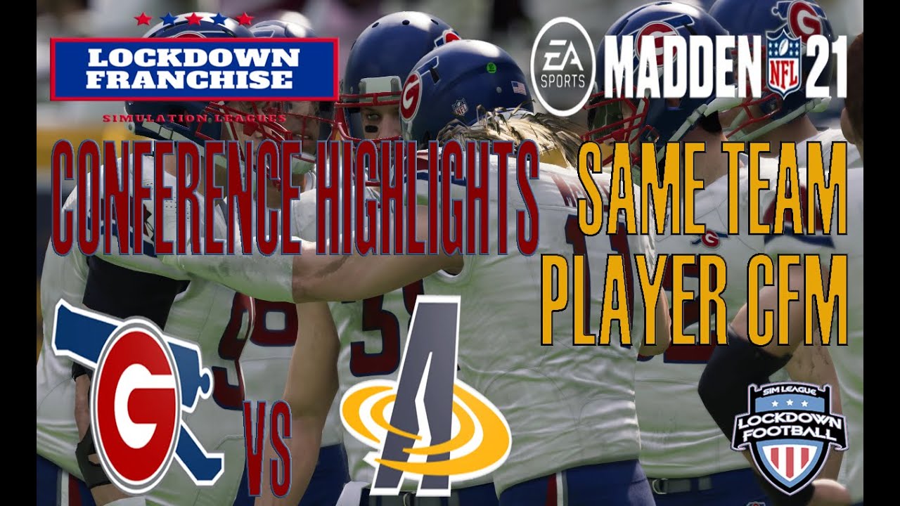 Lockdown Football 2021 | TTV Conference Championship - Houston Gunners vs SD Aftershock Highlights