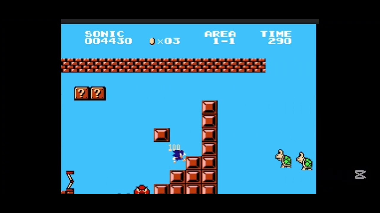Super sonic Rom hack nes