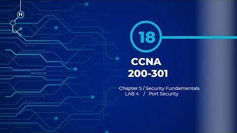 chapter5 LAB4 port security