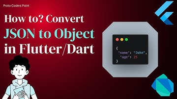 Convert JSON to Object in flutter dart #flutter #dart
