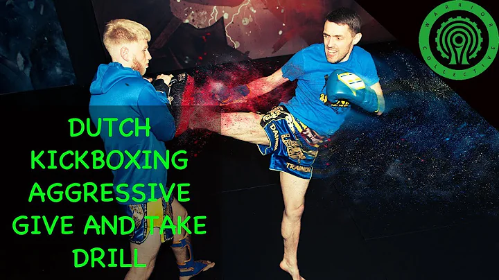 Dutch Kickboxing Aggressive Give and Take Sparring Drill