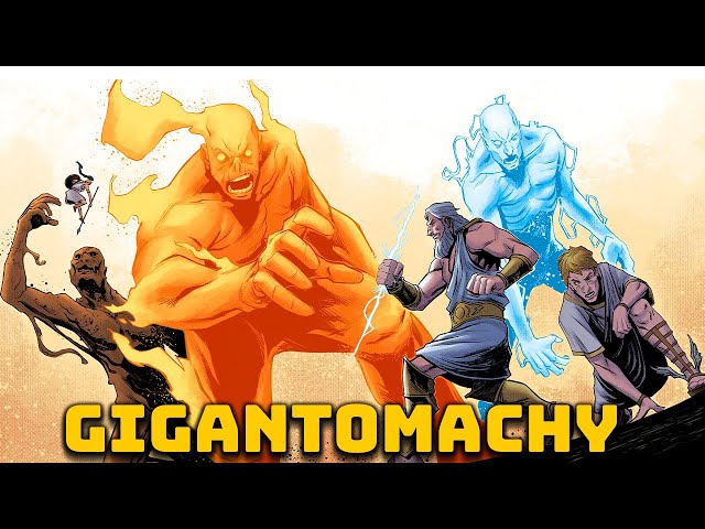 Gigantomachy - The Brutal War between Gods and Giants - Greek Mythology - See U in History class=