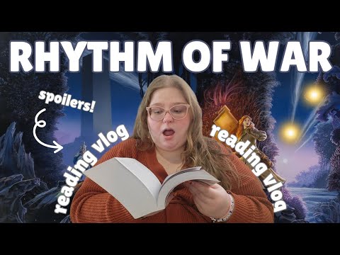 journey before destination 🥲 || RHYTHM OF WAR READING VLOG *SPOILERS*