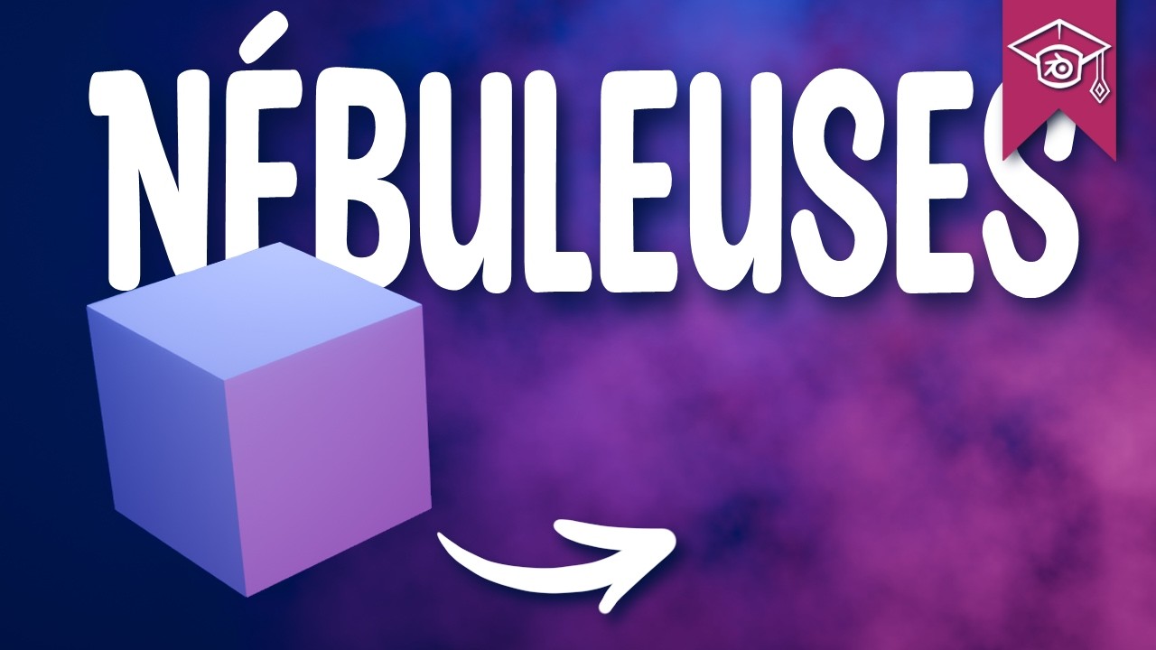 Des NÉBULEUSES FACILES dans BLENDER !