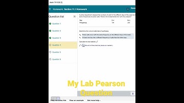 A police department released the numbers of calls #pearson  #mylab #stats #exam #homework #quiz #chi