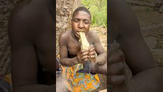 Too Big A Bite Then Grandma Steps In African Village Life