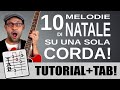 10 canzoni di Natale... SU UNA CORDA!