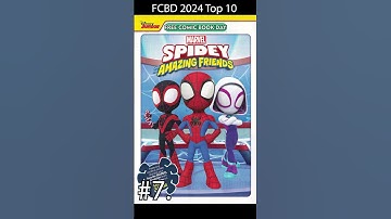 Thumbnail of TOP 10 FCBD Books 2024 #shorts #comics #comicbooks #fcbd #marvel #dccomics #tmnt #xmen #spiderman
