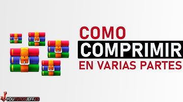Como COMPRIMIR Archivos Winrar en Varias Partes ✅