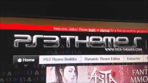 How to Download FREE PS3 Themes to your PlayStation3 without using a USB Stick